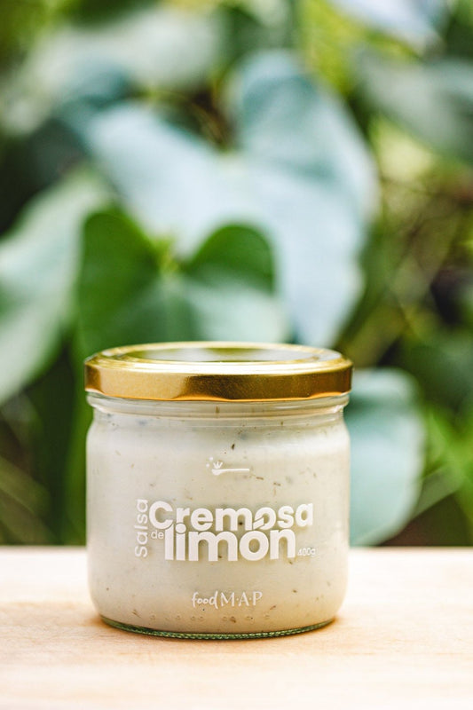 Salsa cremosa de limón