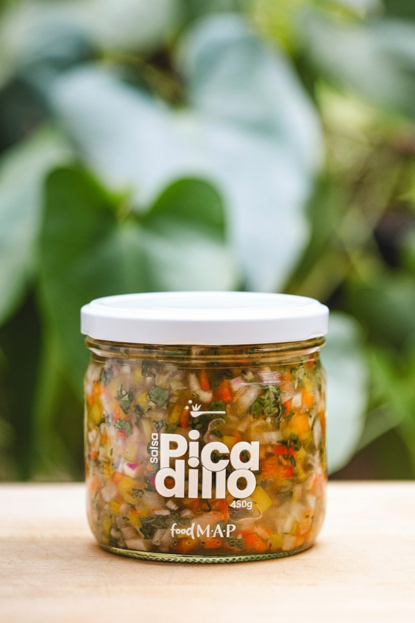 Salsa Pica dillo con tapa blanca